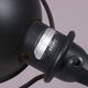 1950s Table clamp lamp in black metal, recent edition model SI332/ Jieldé,