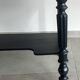 Old console with marble