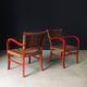 Mediterranean Armchairs, France, 1950s, Set of 2