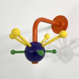 Multicoloured Mina Coat Rack Mural by Ikea, 1990