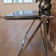 Vintage lot design – Platone table + black Plia chairs – Anonima Castelli