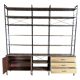 Wangregal selbststehende Regalwand