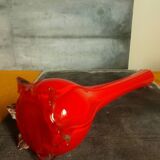 Soliflore stretched glass painted 60s