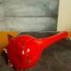 Soliflore stretched glass painted 60s