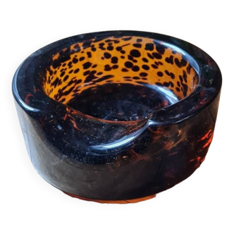 Vide poche / cendrier XL verre soufflé murano 1970