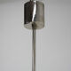 Brutalist Glass Chandelier by Kamenicky Senov, 1970s