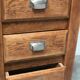 Old restored oak desk