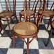 Set of 7 Thonet bistro chairs