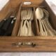 Range-couverts en bois