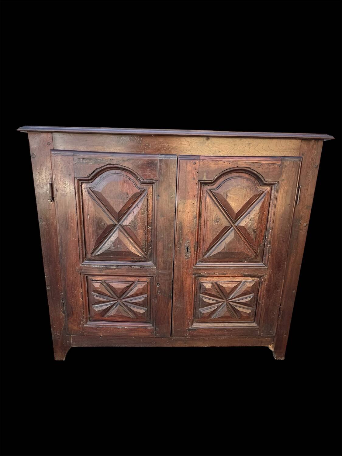 Two-door antique sideboard