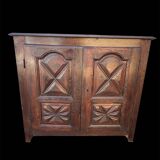 Two-door antique sideboard