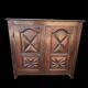 Two-door antique sideboard
