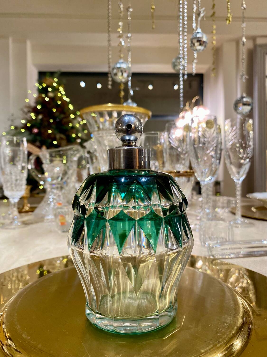 Val Saint-Lambert perfume spray bottle