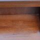 Pair of bedside tables from the 70s in rosewood stained oak veneer