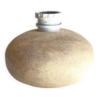 Vintage natural stone pebble lamp