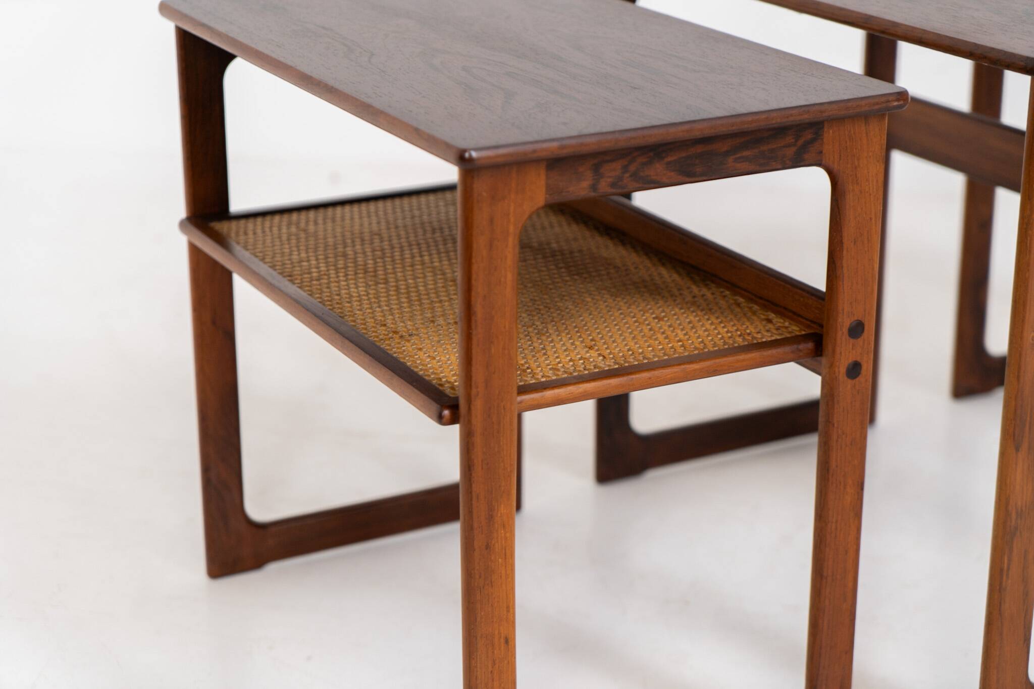 “Model 219” nesting tables by Johannes Andersen & Illum Wickelso