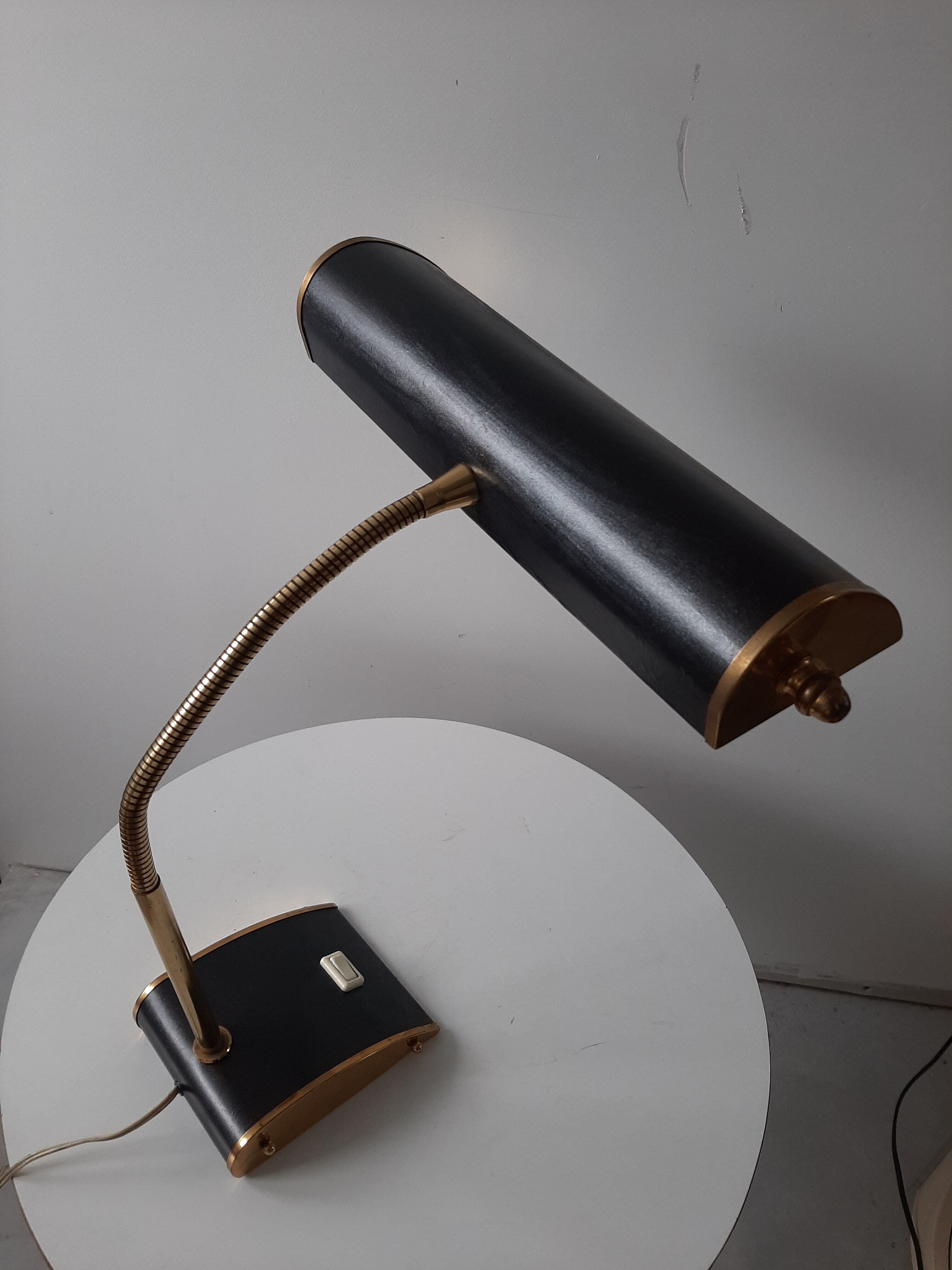 Old notary desk lamp