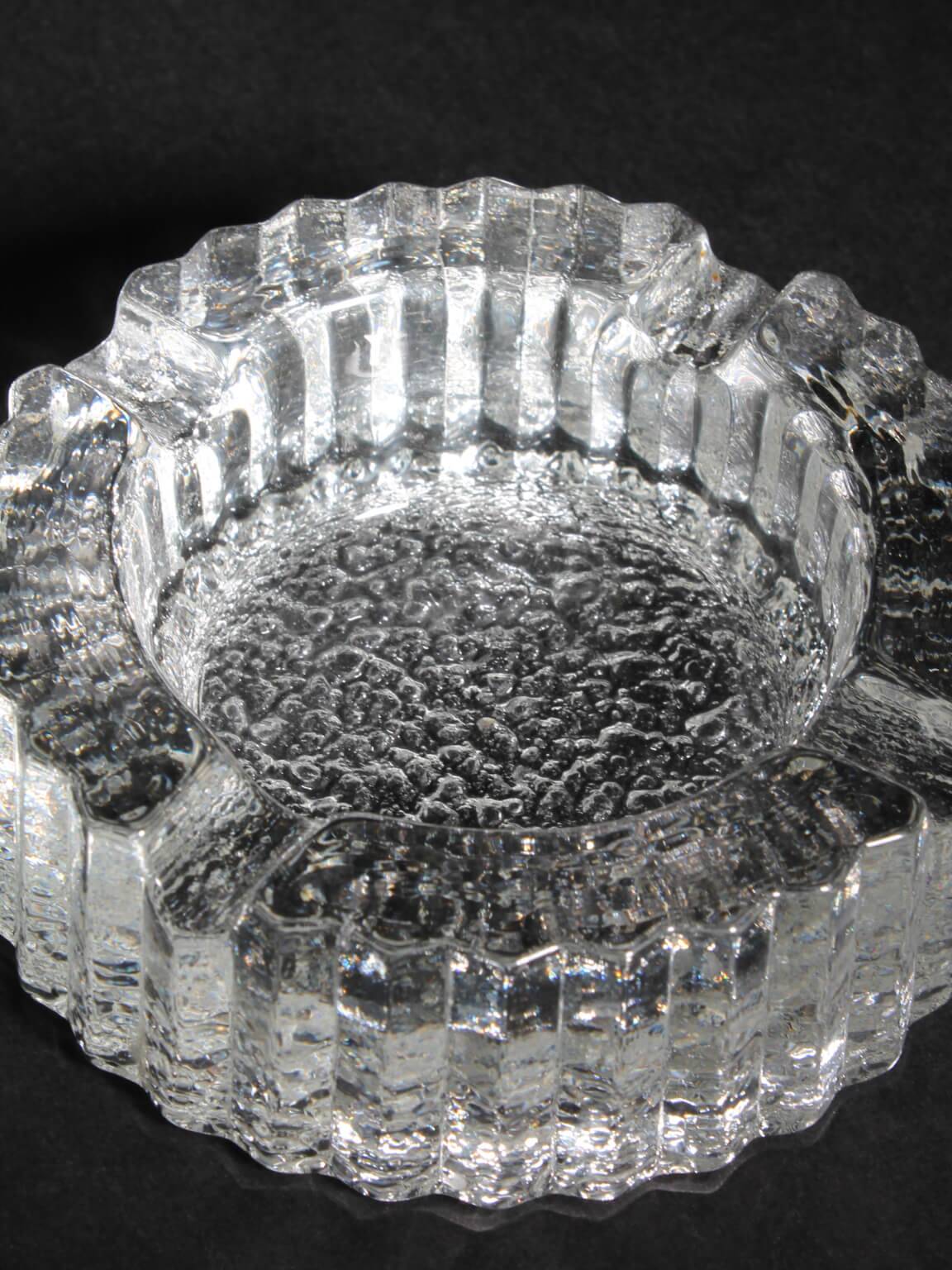 Willy Johansson Crystal Glass Ashtray