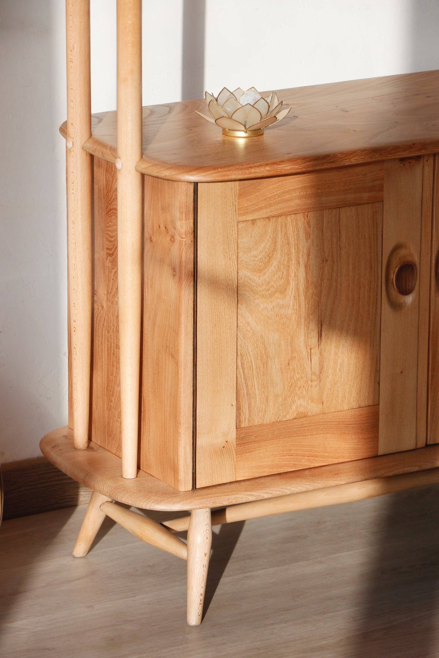 Vintage Bookcase / Room Divider - Windsor / Giraffe Model - Ercol