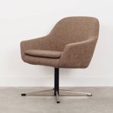 Fauteuil marron, design danois, années 1970, production : Danemark