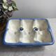 Ceramic egg dish Vallauris