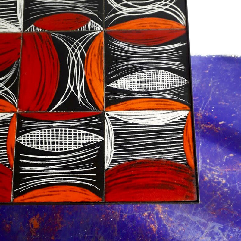 Table low ceramic Robert and Jean Cloutier, 1950's
