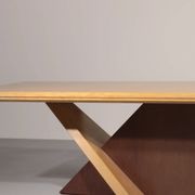 Italian Saporiti Wooden Dining Table 1960