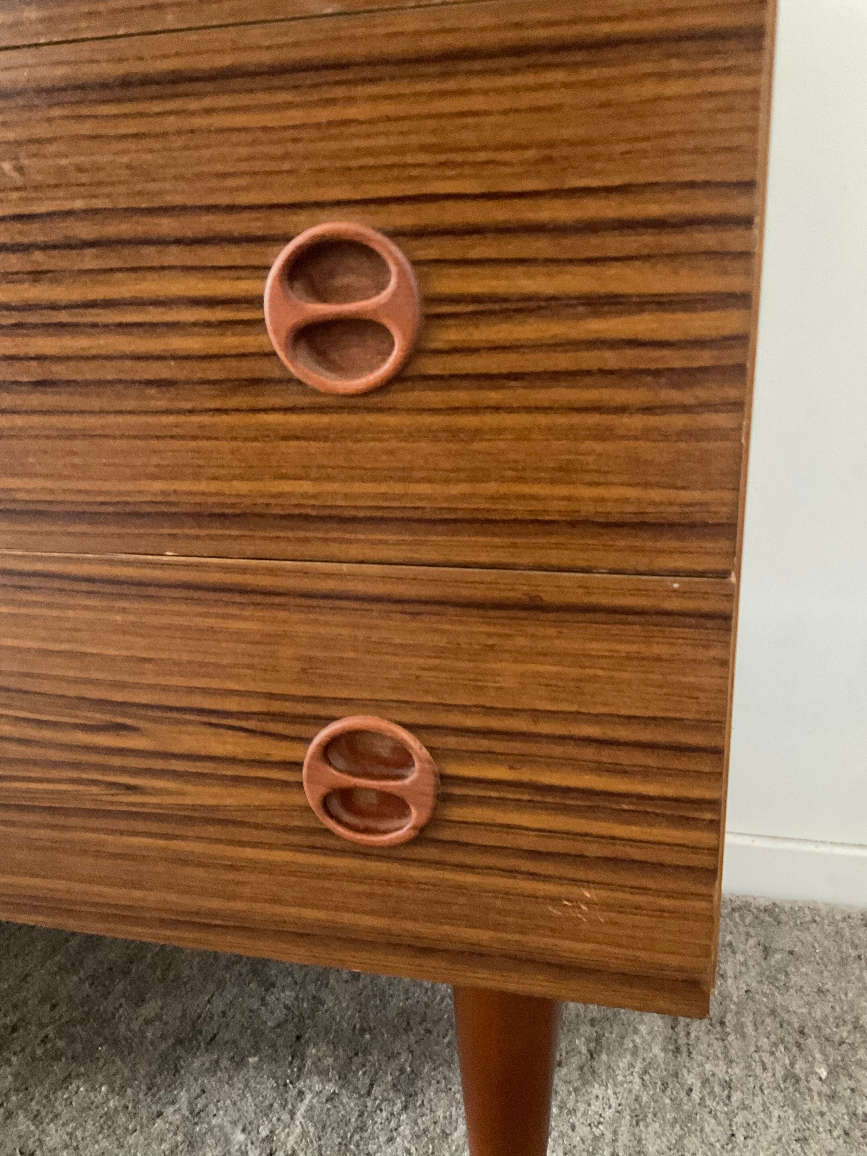 Vintage chest of drawers from the 60s and 70s