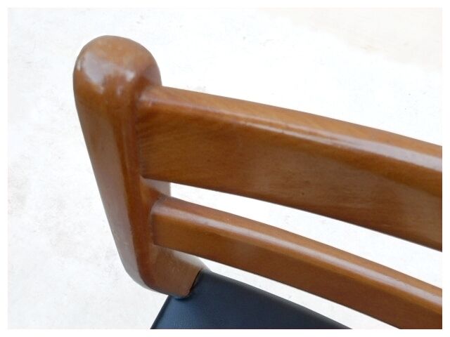 Renovated vintage Scandinavian chairs 1960s