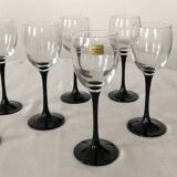 Lot 8 verres à pied Luminarc