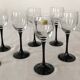 Set of 8 Luminarc stemmed glasses