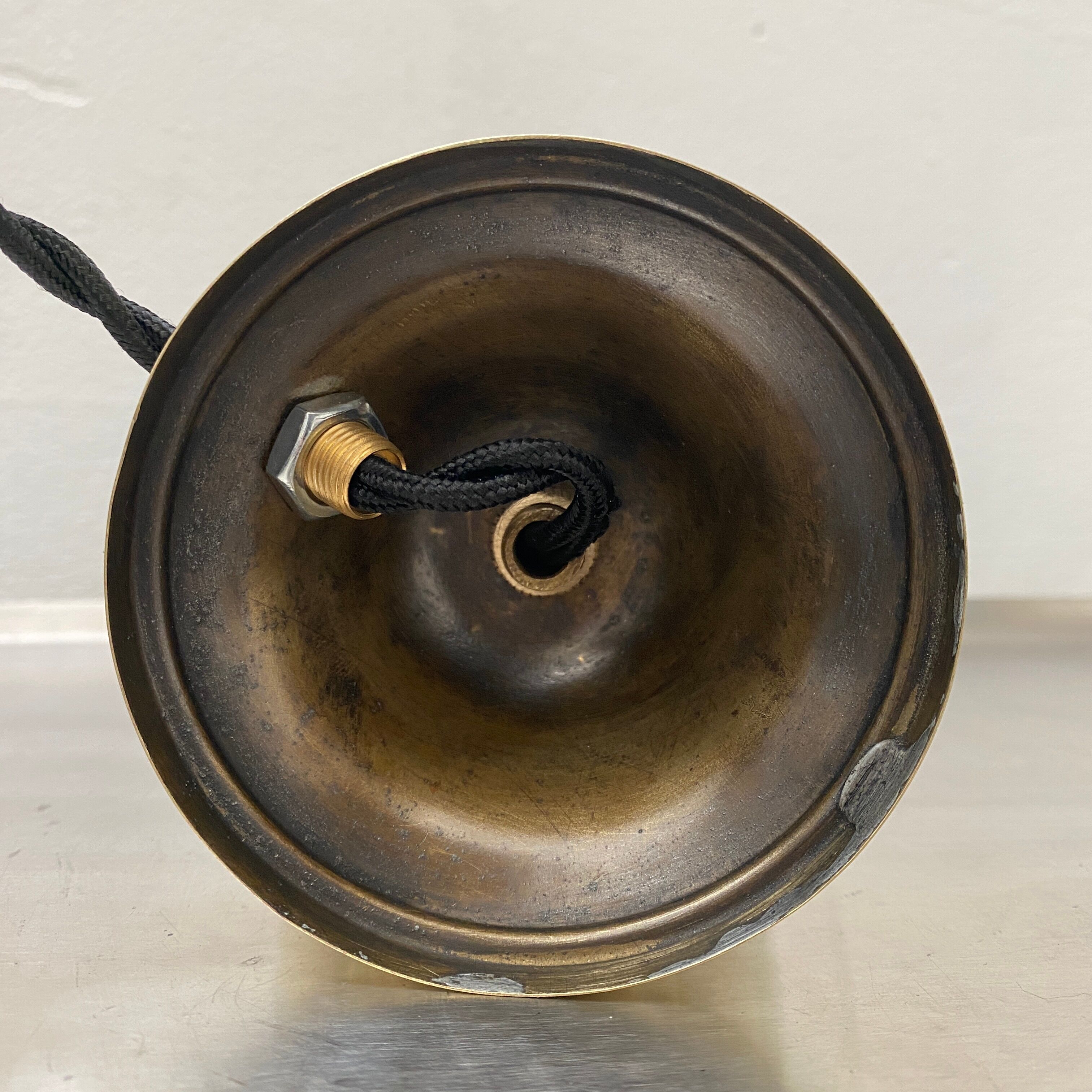 Clichy glass bedside lamp