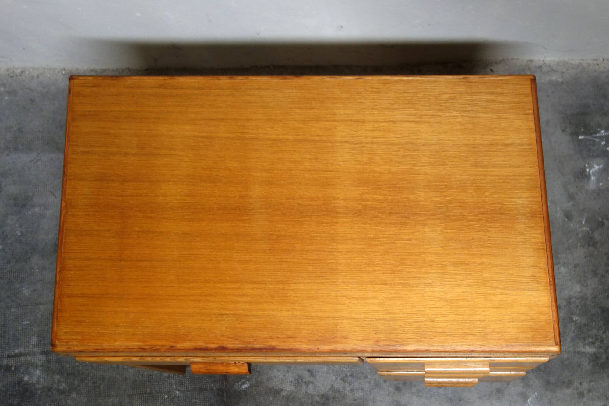 Old wooden desk from the 50s