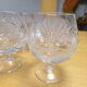 6 saint-louis crystal cognac glasses