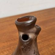 Organic studio pottery vase in mid-century style by Montanus & Remy, Germany, 1960s.