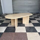 Vintage travertine coffee table