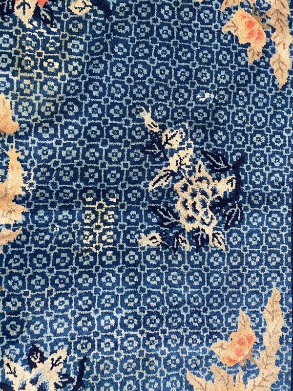 Old Chinese art deco rug spekin 150x190 cm