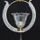 Amazing Murano Glass Art Deco Pendant Chandelier by Ercole Barovier, 1940s
