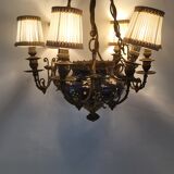 Napoleon III chandelier with 6 arms of light