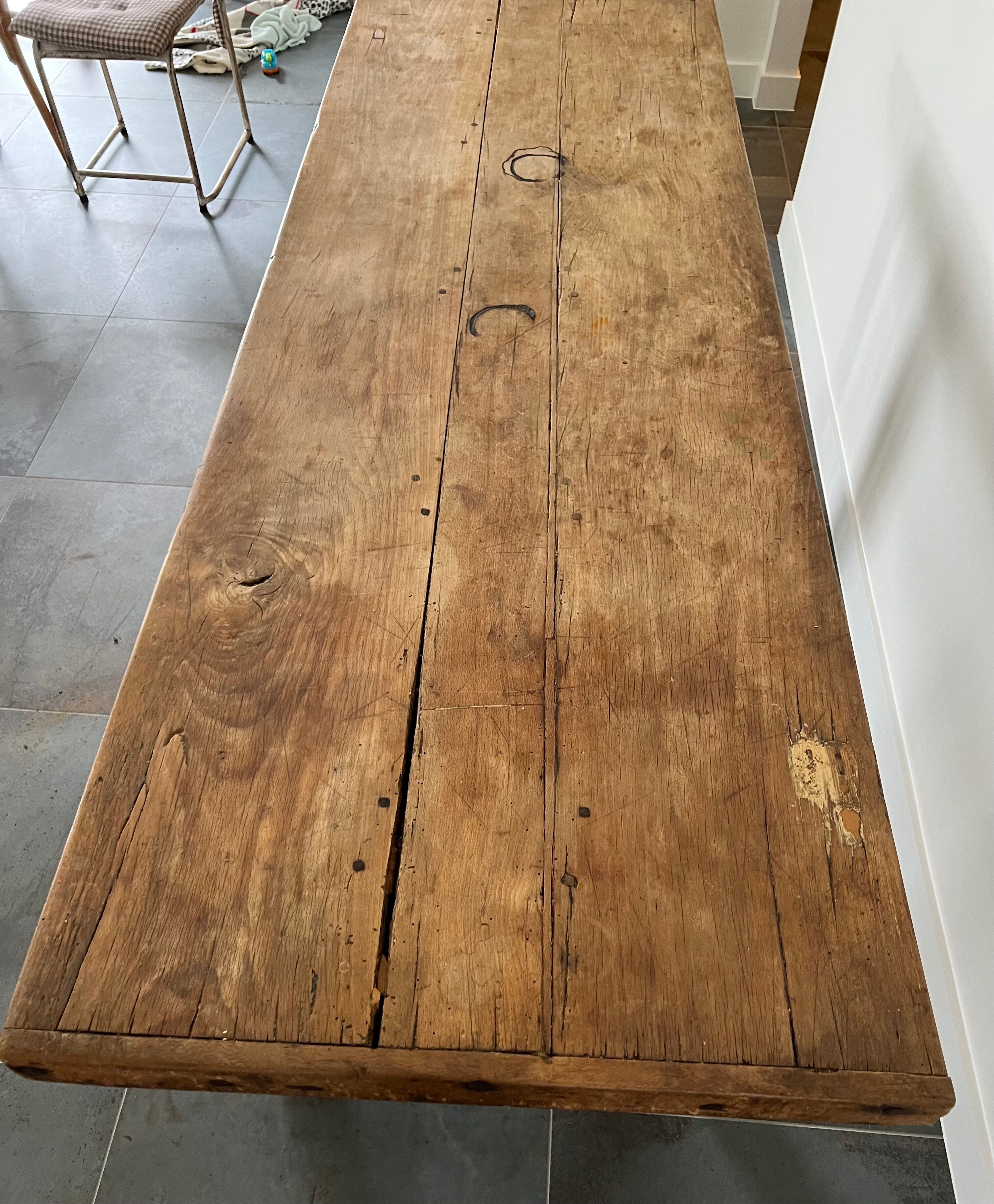 Vintage farm table