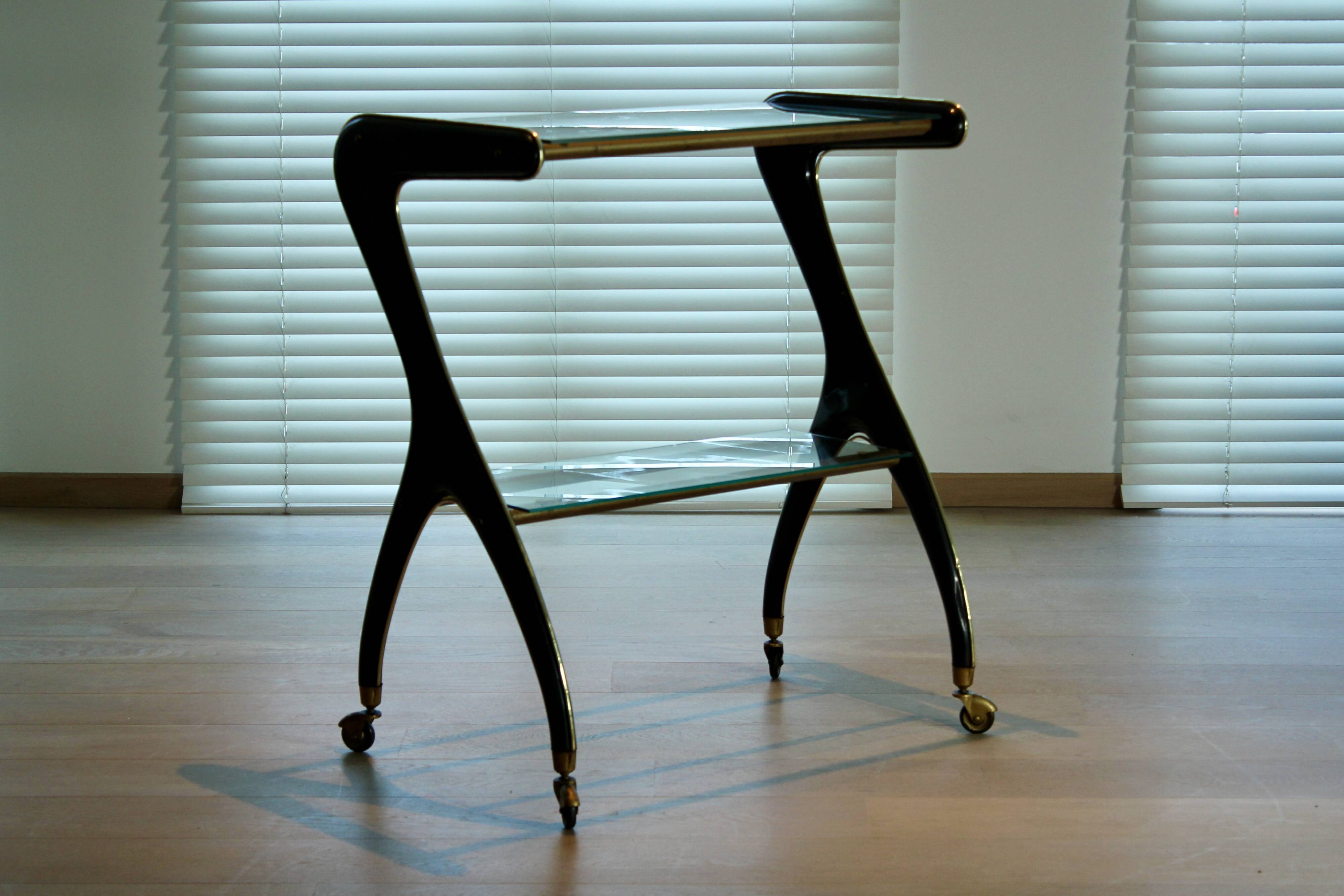 Table d'appoint par Rama Moncalieri (Turin), années 1950, Italie