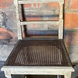 Old carved wood chairs