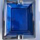 Vintage Lancel ashtray in deep blue ceramic