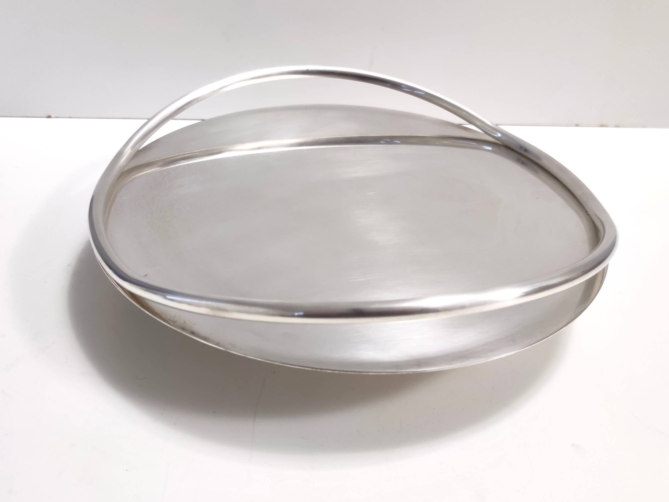 Silver-Plated Serving Plate or Tray Attr. to Lino Sabattini