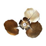 Water lily wall light in 1970
