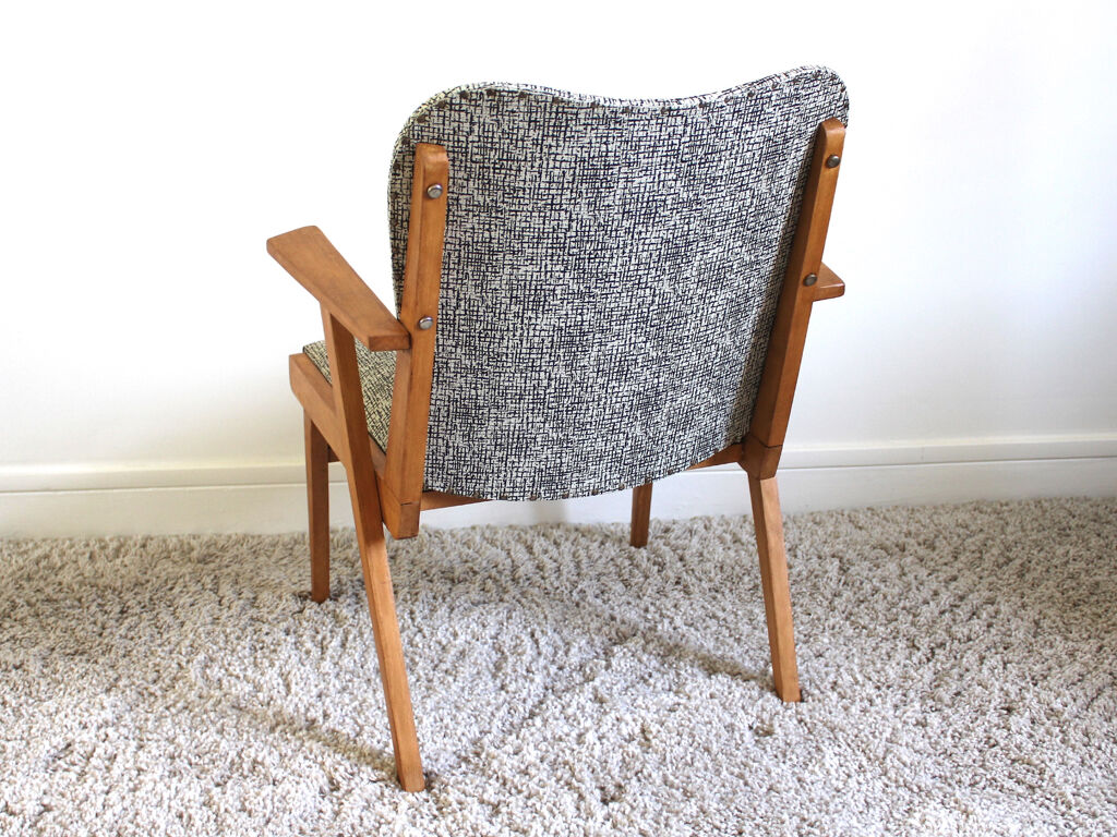 Fauteuil type scandinave des années 50