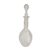 Carafe ancienne en verre travaillé