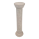 Italian travertine side table or pedestal, 1980's