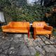 Canapé et fauteuil CAB415 de Mario Bellini pour Cassina