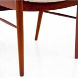 Two teak chairs, Danish design, 1960s